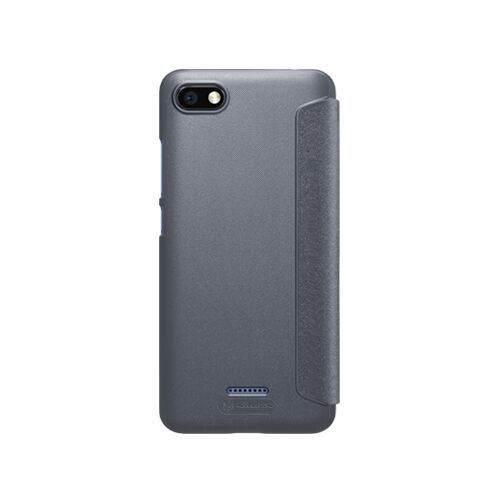 Чехол-книжка для Xiaomi Redmi 6A Nillkin Sparkle Leather Case (Grey/Серый) - 2