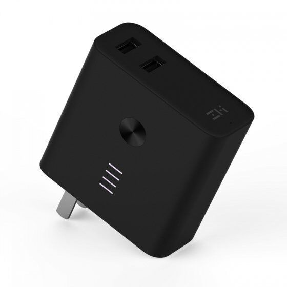Xiaomi ZMI Power Bank 5200 mAh Dual-Mode Smart Charger (Black/Черный) 