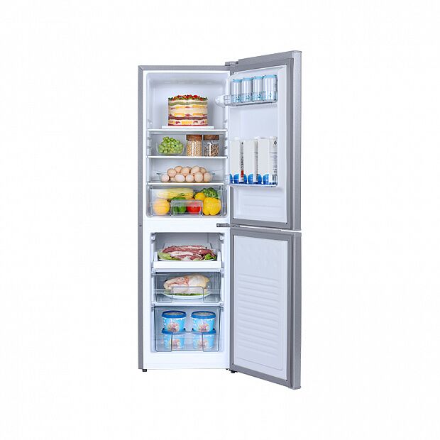 Холодильник Mijia Air-Cooled Two Door Refrigerator 160L (Grey/Серый) - 2