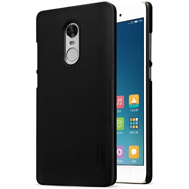 Чехол для Xiaomi Redmi Note 4X Nillkin Super Frosted Shield (Black/Черный) 