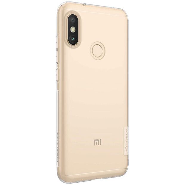 Чехол для Xiaomi Mi A2 Lite/Redmi 6 Pro Nillkin Nature TPU Case (White/Белый) - 6