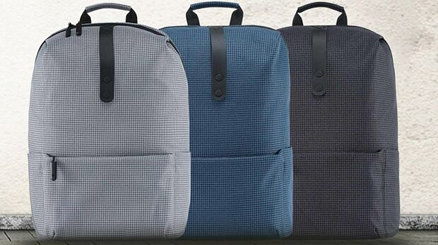 Рюкзак Xiaomi College Casual Shoulder Bag (Gray/Серый) - 2