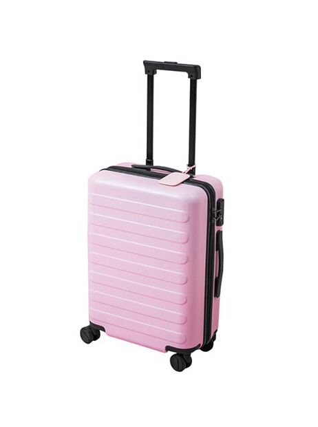 Чемодан 90 Points Rhine Flower Suitcase 20 (Pink/Розовый) - 3