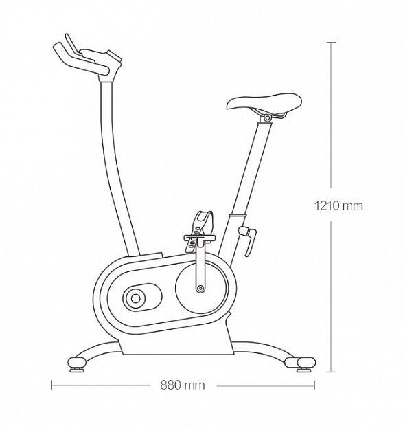 Xiaomi Nexgim AI Intelligent Training Exercise Bike (Grey) - 2