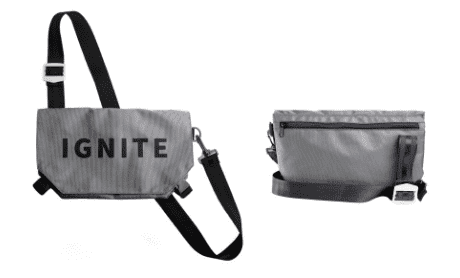Сумка на пояс Ignite Sports Outdoor Shoulder Crossbody Bag (Grey/Серый) - 2