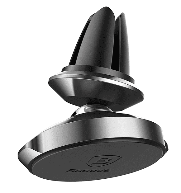 Держатель для смартфона Baseus Small Ears Series Magnetic Suction (Air Outlet) (Black/Черный) - 2