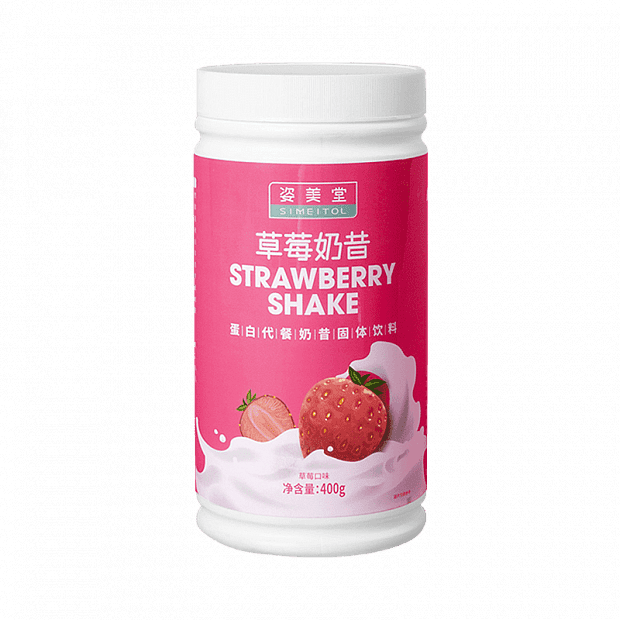 Xiaomi Simeitol Zimeitang Meal Replacement Strawberry Solid Drink 400g 