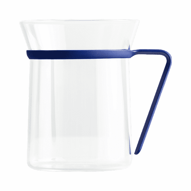 Стеклянный чайник Bear And Yang 7-CUP 300ml (Blue/Синий) 